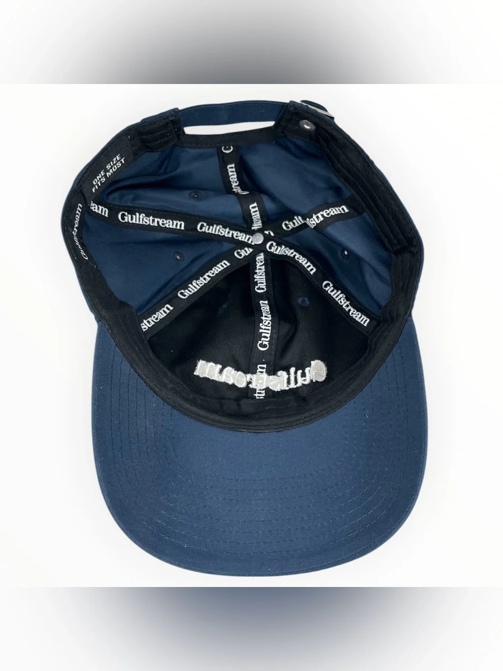 Gulfstream G700 Hat Navy Blue Embroidered Aviation Aircraft Adjustable Cap OSFM
